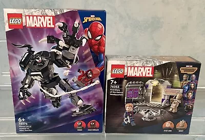 Buy LEGO Marvel Sets 76276 + 76253 Venom Mech Armour + Guardians Of The Galaxy • 19.79£