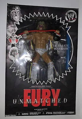 Buy Wwe Unmatched Fury The Ultimate Warrior Bnib Wwf Mattel Jakks Hasbro • 99.99£