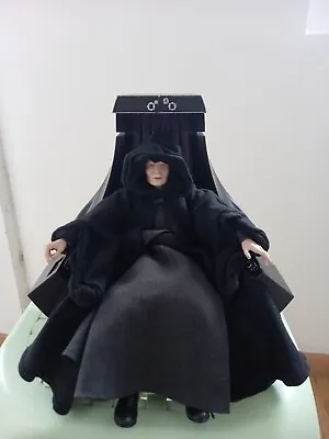 Buy Hot Toys Star Wars Emperor Palpatine Custom THRONE 1:6 Black Series Figuarts 12 • 149.71£
