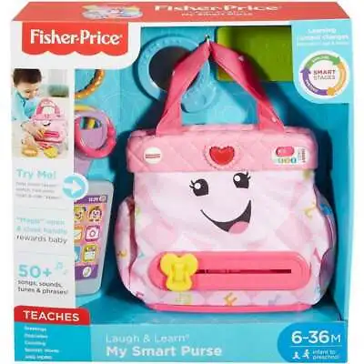 Buy Fisher-Price Laugh & Learn My Smart Purse Interactive Toy Bag FGW15 • 26.99£