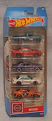 Buy Hot Wheels 5 Car Pack  Nissan HLY73  New & Sealed • 13.99£