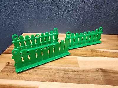 Buy 3 Vintage 1980's  MY LITTLE PONY Stable Playset GREEN FENCE Replacement Parts • 14.91£