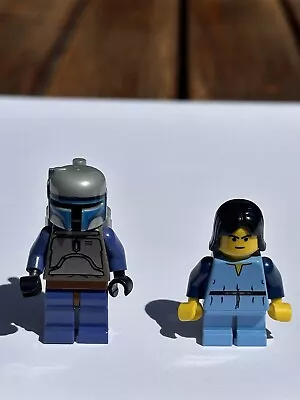 Buy Vintage LEGO Star Wars JANGO FAT And BOBA FAT Minifig Figures • 128.47£