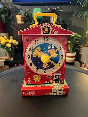 Buy Mattel 2009-Fisher Price-Music Box-Teaching Clock Kids Toys  FREE UK POSTAGE  • 22.50£