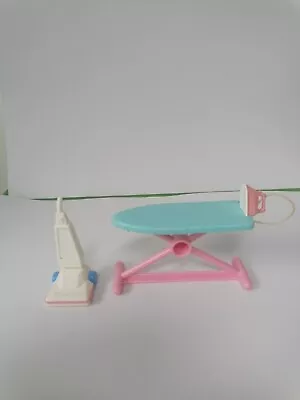 Buy Vintage 1994 Fisher Price Loving Family - Ironing Board & Vacuum Cleaner - Rare • 15.99£