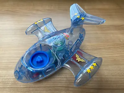 Buy Fisher Price Little People DC Wonder Woman Invisible Plane Toy Vehicle Aeroplane • 18.99£
