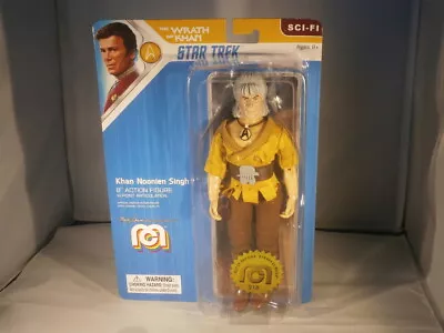 Buy Mego Star Trek Khan Noonien Singh 8  Figure Sealed 2019 • 6.99£