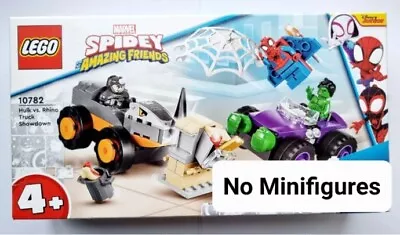 Buy New Lego 10782 Marvel Hulk Vs Rhino Truck Showdown No Minifigures Set  Only  • 10.95£
