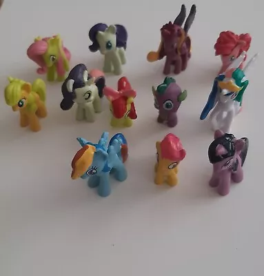 Buy My Little Pony Mini Figures X 12. Unicorn/dino + Mixed Bundle.  Good Condition  • 4.99£