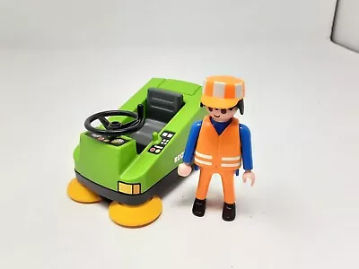 Buy Playmobil 3790 Recycling Road Sweeper  With Figure - Complete • 4.50£
