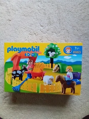 Buy Playmobil 123 Petting Zoo 6963 New & Boxed Unopened • 15.99£