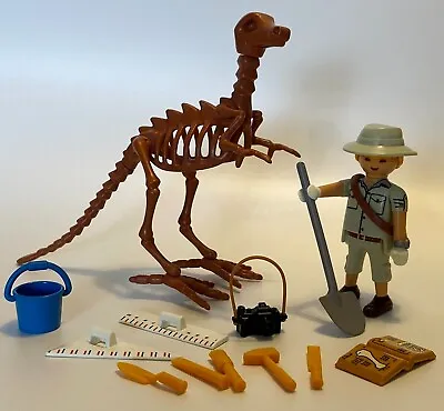 Buy Playmobil Palaeontologists Fossil Dinosaur Hunter Man • 12.99£