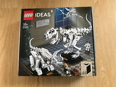 Buy LEGO Ideas Dinosaur Fossils 21320 BRAND NEW 'MARKED BOX' FREE Signed Postage • 71.95£