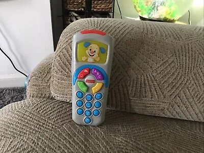 Buy Fisher Price Laugh And Learn TV Remote Control  ABC's English Version • 5.50£