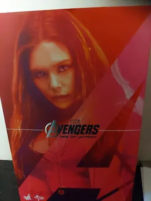 Buy Hot Toys Scarlet Witch Avengers 2 Age Of Ultron Figure Scale 1/6 MMS301  Rare  • 289.99£
