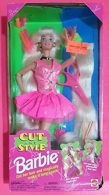 Buy Mattel Vintage 90's Barbie Cut And Style • 133.61£