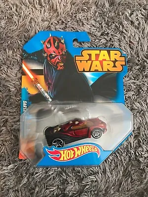 Buy Hot Wheels Star Wars Darth Maul Die-cast Toy Car (new Sealed) • 11.99£