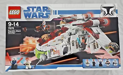 Buy LEGO Star Wars 7676 -Republic Attack Gunship (2008) NISB • 658.99£