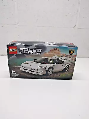 Buy LEGO Speed Champions Lamborghini Countach, Race Car Toy Model Replica,  76908. • 15.99£