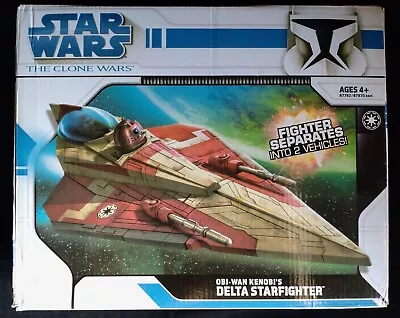 Buy Star Wars OBI-WAN KENOBI'S DELTA STARFIGHTER Vehicle Complete/ Mint In Box • 36.99£