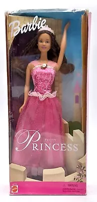 Buy 2001 Pretty Princess Barbie Doll (Brunette) / Mattel 52773 / NrfB, Box Damaged • 51.48£
