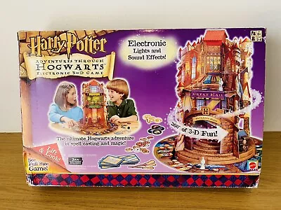 Buy Harry Potter Adventures Through Hogwarts 3D Electronic Board Game 2001 Working • 44.99£