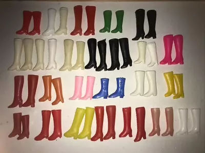 Buy VDS 25 Pairs BARBIE SINDY TRESSY 70'S 80'S Some Damaged Boots • 4.27£
