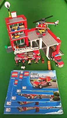 Buy Lego City Fire Station 60004 - Complete • 39.99£