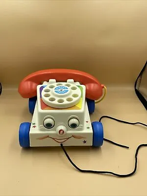 Buy Fisher Price Pull-A-Long Chatter Phone - 2009 Telephone Toy • 8.99£