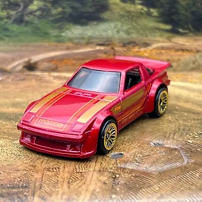 Buy Hot Wheels Mazda RX-7 Red 2022 Used Loose 1:64 Diecast Car • 3.50£