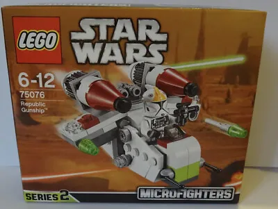 Buy Lego Star Wars 75076  Republic Gunship Microfighter - New & Sealed • 34.99£