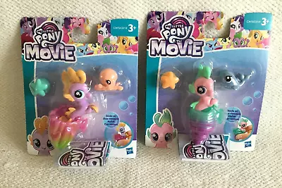 Buy My Little Pony The Movie: Baby Seapony's Sun Twist & Crystal Pearl~New~Freepost • 10.99£