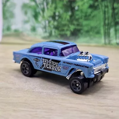Buy Hot Wheels '55 Chevy Bel Air Gasser Diecast Model 1/64 (34) Excellent Condition • 6.30£