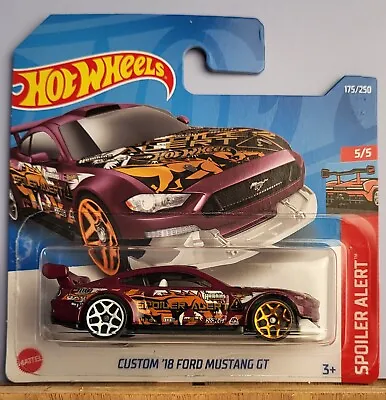 Buy Hot Wheels Custom 18 Ford Mustang GT 2022 • 3.50£