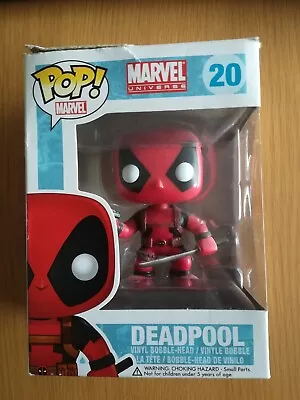 Buy Funko Pop #20 Marvel Deadpool Slight Damage To Box  • 2.50£