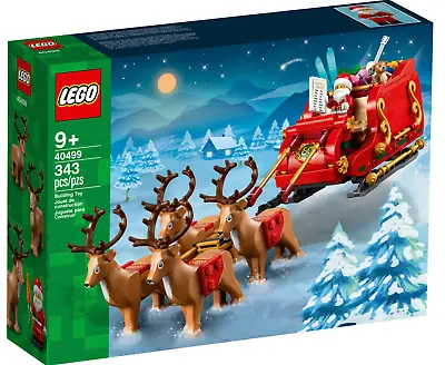 Buy LEGO 40499 Seasonal - Santa's Sleigh / Christmas Xmas - 343 Piece  9+ • 38.86£
