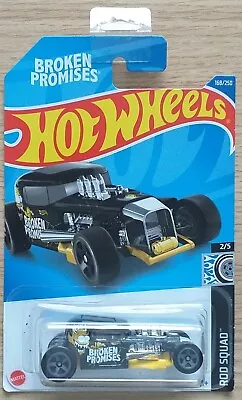 Buy Hot Wheels 2021 Mod Rod  Broken Promises , Black, Long Card . • 3.99£