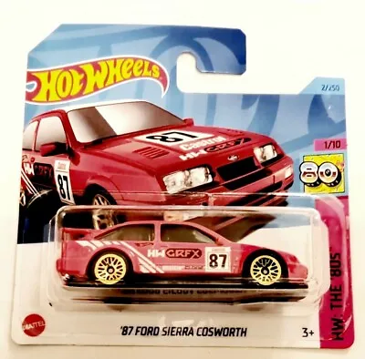 Buy Hot Wheels '87 Ford Sierra Cosworth (2023 Release) Red, Short Card • 4£