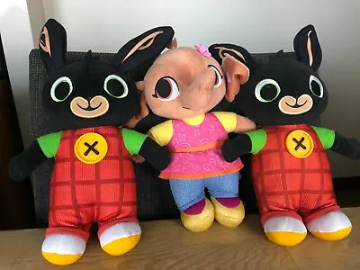 Buy X3 Bing And Sula Teddy Soft Toy Bundle Talking Plush Toys Fisher Price Mattel • 19.95£