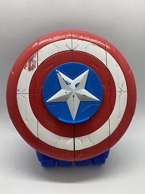 Buy Marvel Avengers Hasbro Mech Strike Captain America Strikeshot Shield Blaster • 9.99£