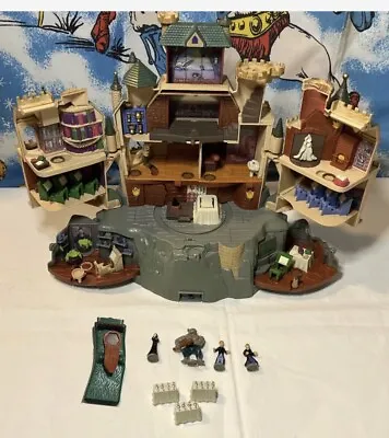 Buy Vintage Mattel Mini Harry Potter Hogwarts Castle Playset Figures Tables Lot 2001 • 67.23£
