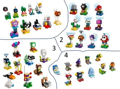 Buy LEGO Super Mario Character Series 2+3+4+6 CHOOSE YOUR OWN FIGURE • 7£