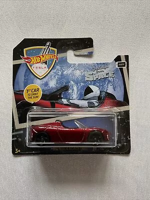 Buy Hot Wheels Tesla Roadster Star Man Space Card Short Rare • 8.99£