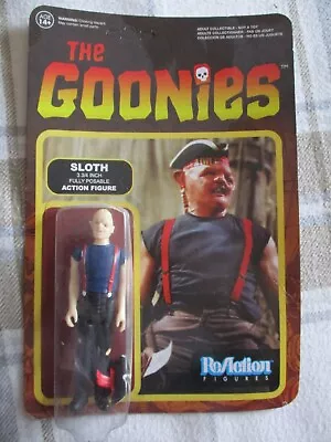 Buy Sloth , Goonies Action Figure , Moc , Rare , Discontinued , Reaction , Super 7 • 22.99£