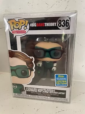 Buy Pop Funko Big Bang Theory Leonard Hofstadter As Green Lantern N°836 • 61.67£