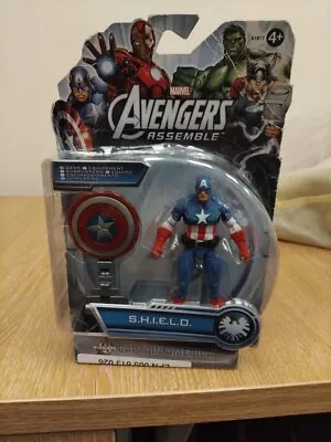 Buy Marvel Universe Captain America S H I E L D  4  FIGURE Blast Shield Avengers • 8.99£