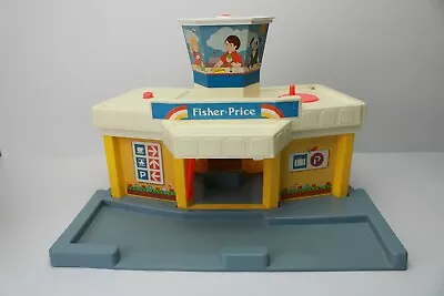 Buy Fisher Price Little People - Vintage 1980 Jetport / Airport - Made In USA • 21.64£