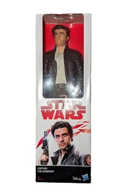 Buy Star Wars: The Last Jedi 12-inch Captain Poe Dameron Figure New Sealed  • 9.50£