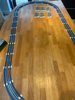 Buy Lego Train 12V: Blue Track Setup. 1 Power Unit, 19 Curve 17 Straight. Fully Work • 70£