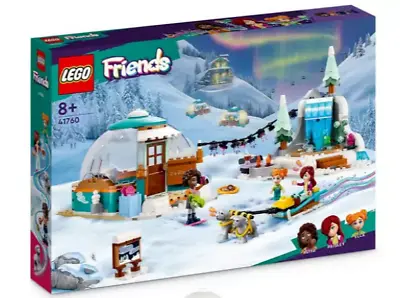 Buy Lego Friends 41760 Igloo Holiday Adventure Age 8+ Winter Igloo Play Building Set • 44.95£